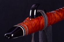 Redwood Burl Native American Flute, Minor, Low E-4, #I36G